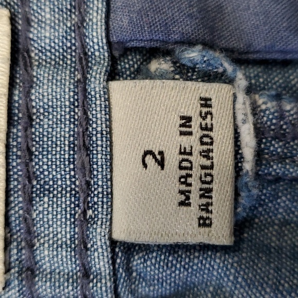 A new day, 100% cotton shorts. Blue size 2. 4 pockets. Very good used condition - Picture 5 of 10